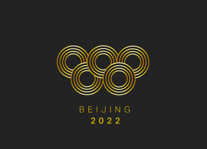 Beijing Olympics Logo designed by James Hooper